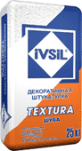 IVSIL TEXTURA (ШУБА ) Декоративная, фасадная штукатурка